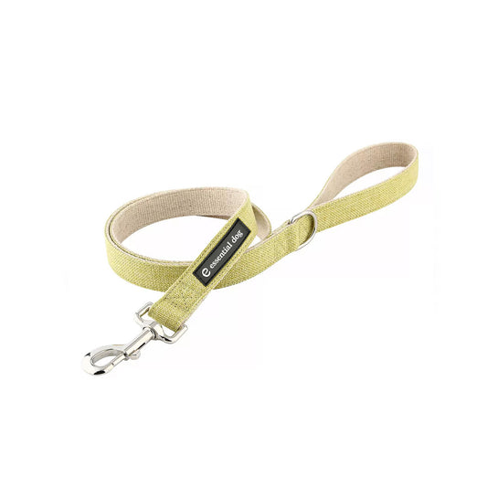 Organic Hemp & Cotton Dog Lead - Grass Green-1