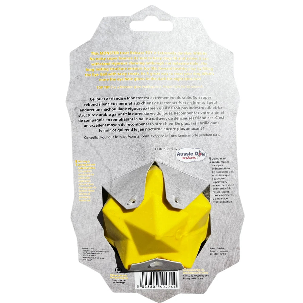 Monster Treat Toy Yellow