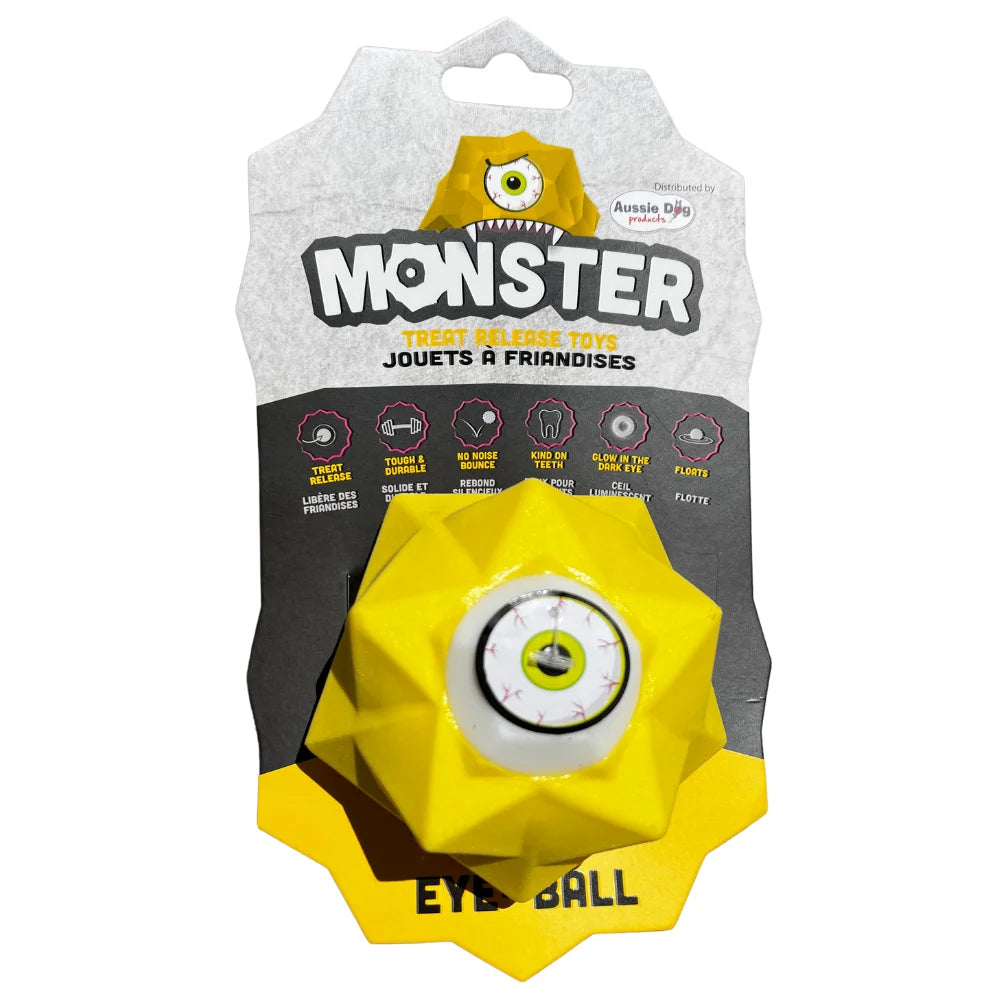 Monster Treat Toy Yellow